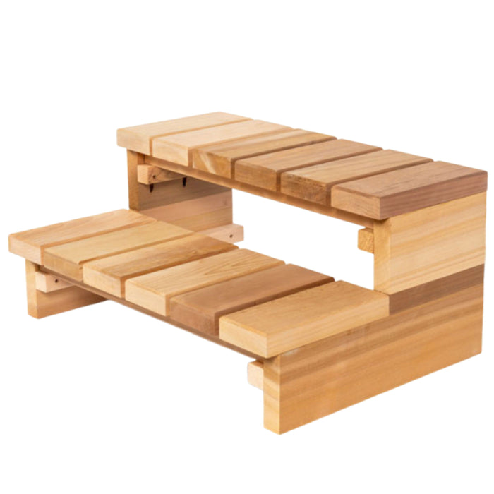 Dundalk LeisureCraft | 2 Tier Step with Straight Top Tread | Canadian Timber