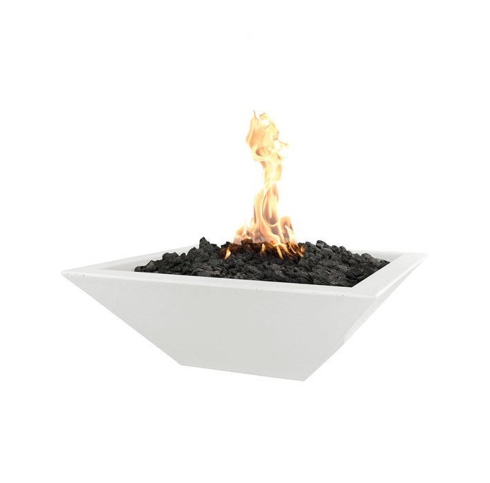 The Outdoor Plus - Maya GFRC Concrete Square Fire Bowl 30"