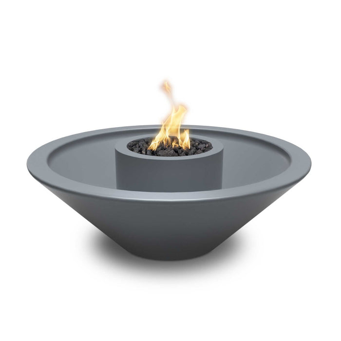 The Outdoor Plus - Cazo GFRC Concrete 360 Degree Spill Round Fire and Water Bowl 48"