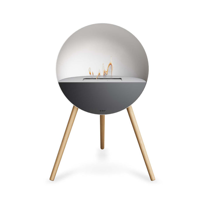 Le Feu Eye Bioethanol Fireplace - White