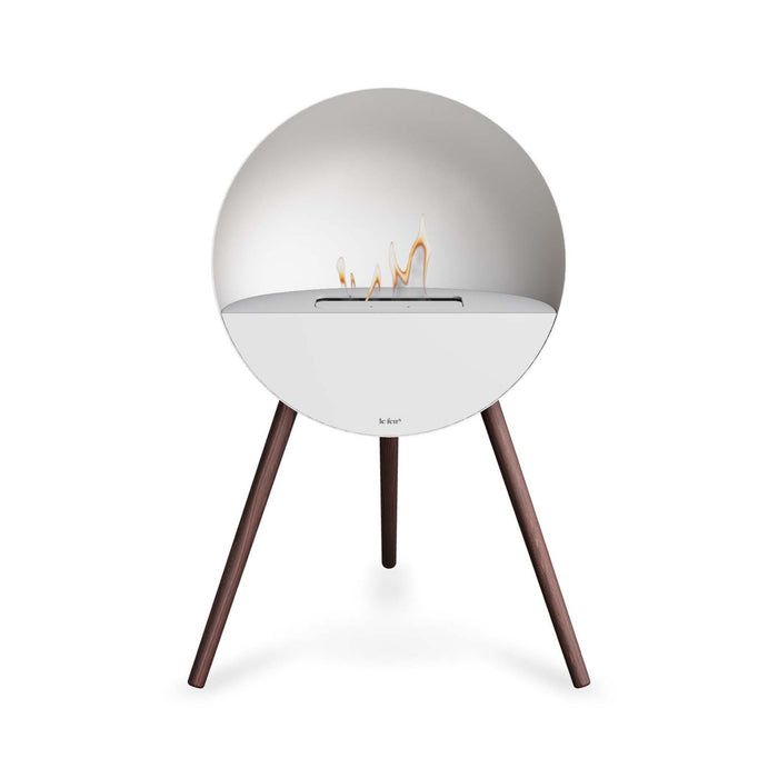 Le Feu Eye Bioethanol Fireplace - White