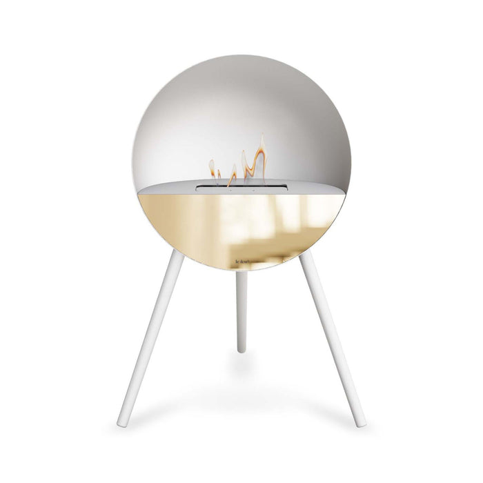 Le Feu Eye Bioethanol Fireplace - White