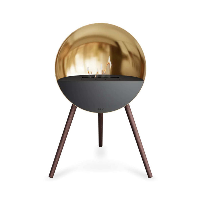 Le Feu Eye Bioethanol Fireplace - Chromed Rose Gold