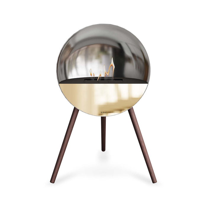 Le Feu Eye Bioethanol Fireplace - Silver