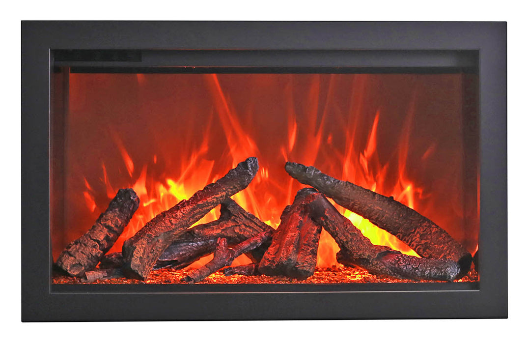 Amantii 33" TRD-33 Traditional Indoor Built-In Electric Fireplace