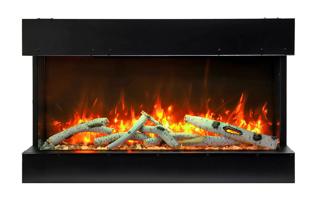Remii 30” BAY-SLIM 3 Sided Smart Electric Fireplace - Wifi Enable