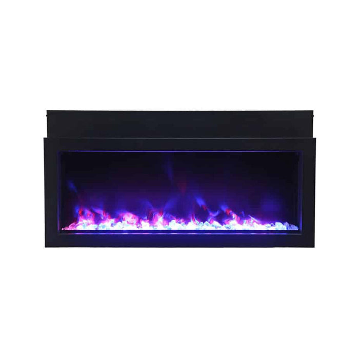 Amantii 50" Panorama Extra Slim Smart Indoor Outdoor Linear Electric Fireplace