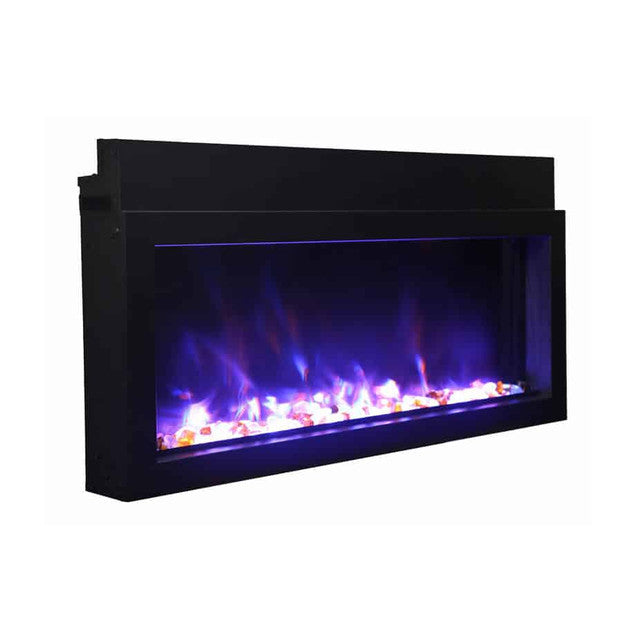 Amantii 40" Panorama Extra Slim Smart Indoor Outdoor Linear Electric Fireplace