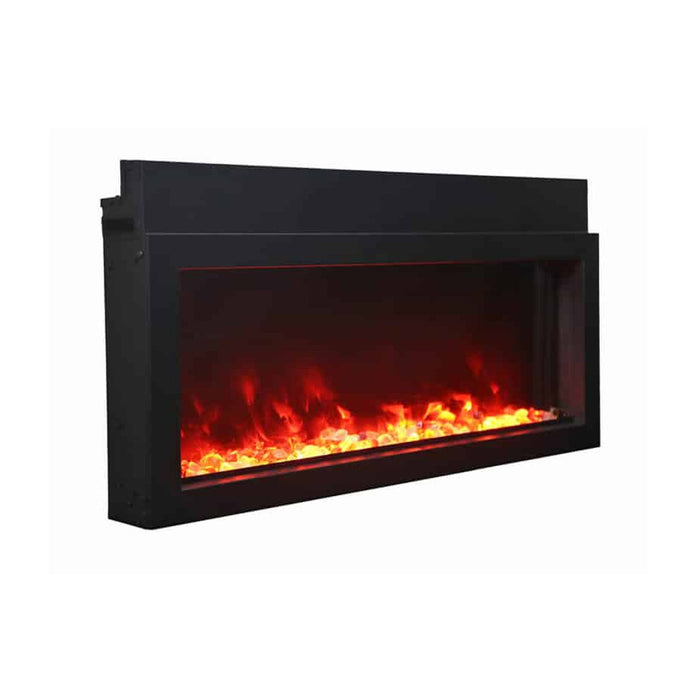 Amantii 30" Panorama Extra Slim Smart Indoor Outdoor Linear Electric Fireplace