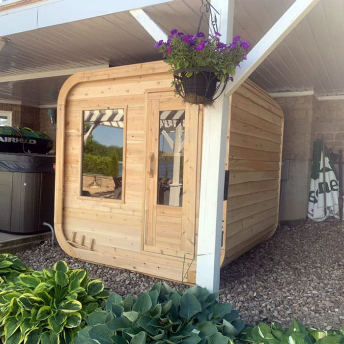 Dundalk LeisureCraft | CT Luna 3 Person Outdoor Sauna