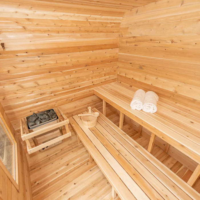 Dundalk LeisureCraft | CT Luna 3 Person Outdoor Sauna