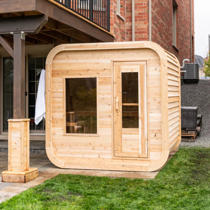 Dundalk LeisureCraft | CT Luna 3 Person Outdoor Sauna