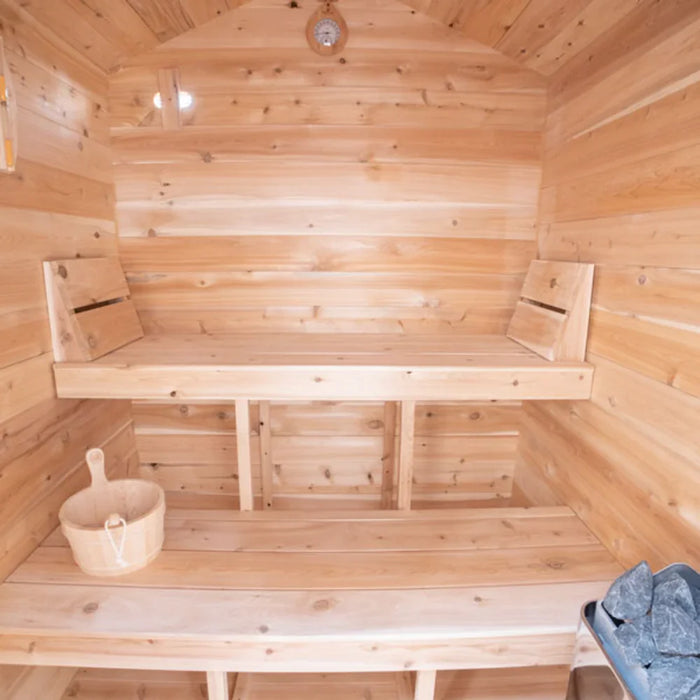 Dundalk LeisureCraft | CT Granby 3 Person Cabin Outdoor Sauna