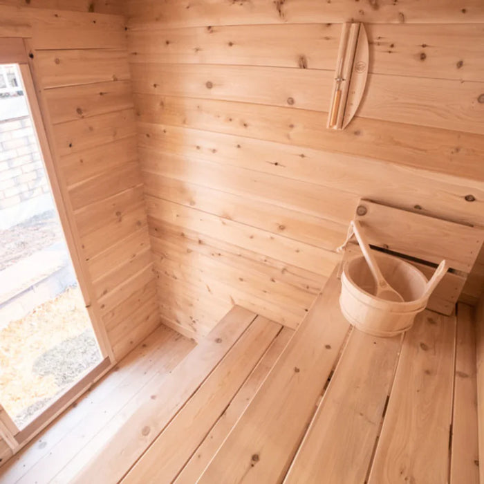 Dundalk LeisureCraft | CT Granby 3 Person Cabin Outdoor Sauna