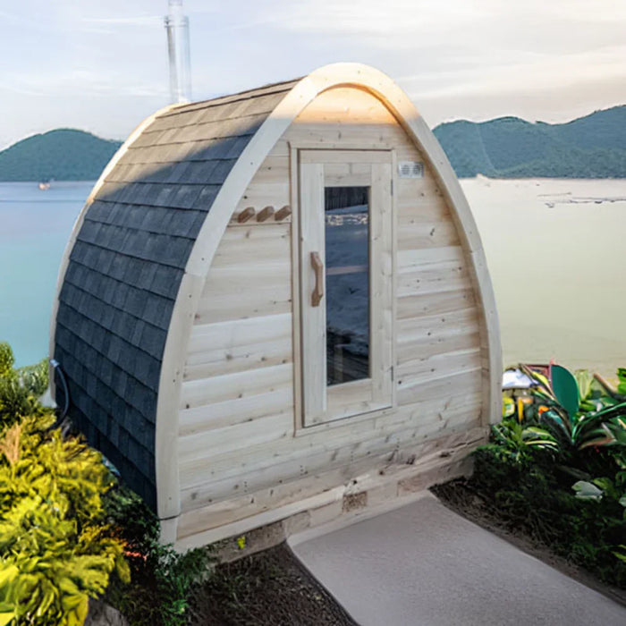 Dundalk LeisureCraft | Minipod 4 Person Outdoor Sauna