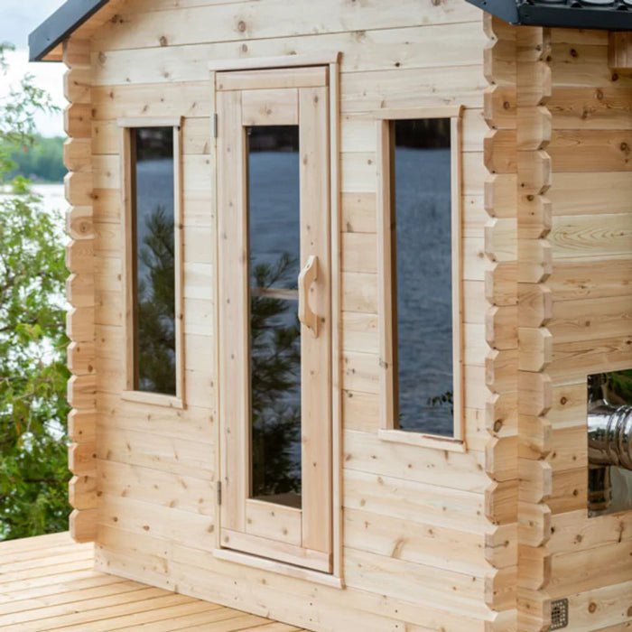 Dundalk LeisureCraft | CT Georgian 6 Person Cabin Outdoor Sauna