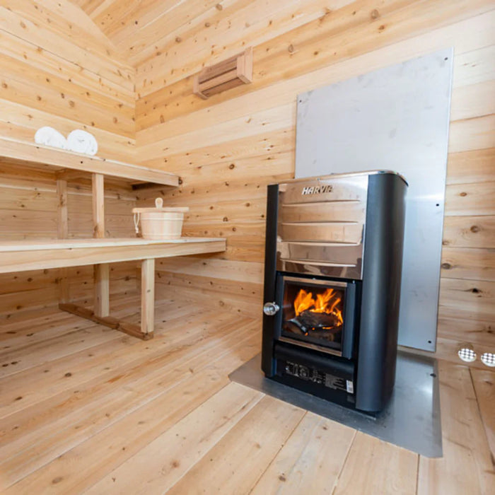 Dundalk LeisureCraft | CT Georgian 6 Person Cabin Outdoor Sauna