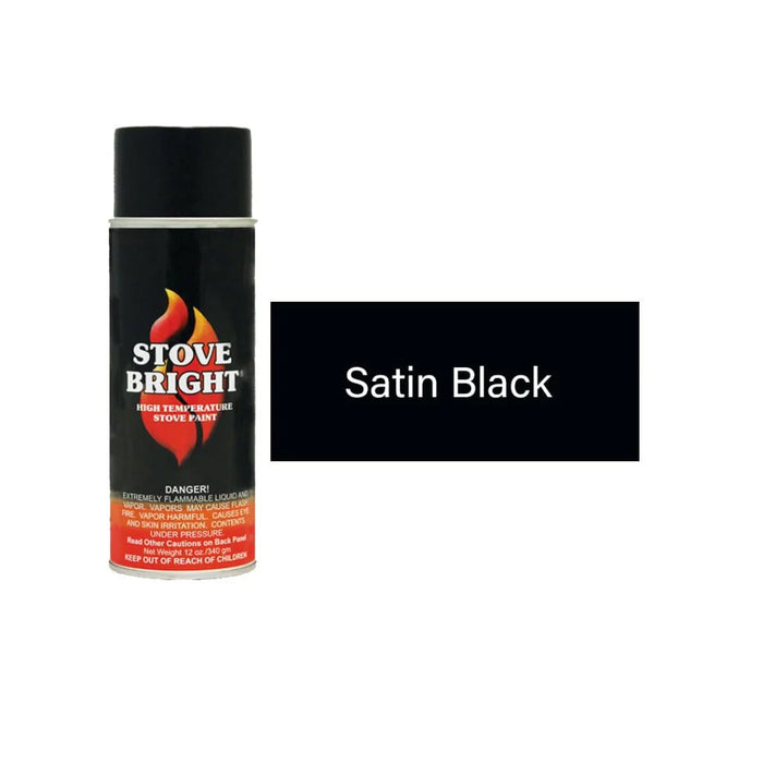 Forrest 12oz. Can Black Paint, Case of 12 W470-0052-BULK