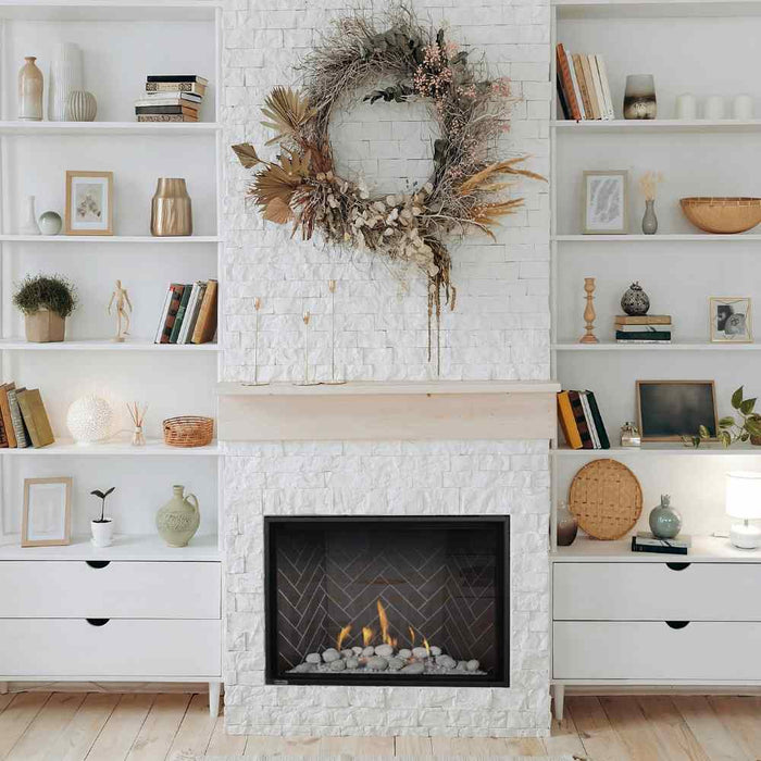 Montigo DelRay Full-Load 46 Square Direct-Vent Gas Fireplace - DRSQ46NI-2