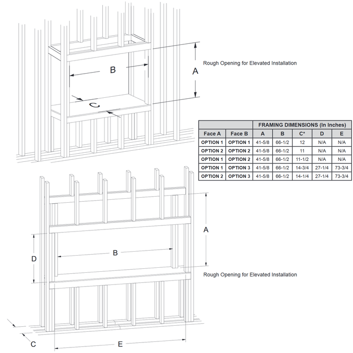 Empire Boulevard 60 Linear Vent Free See-Thru Gas Fireplace - VFLB60SP