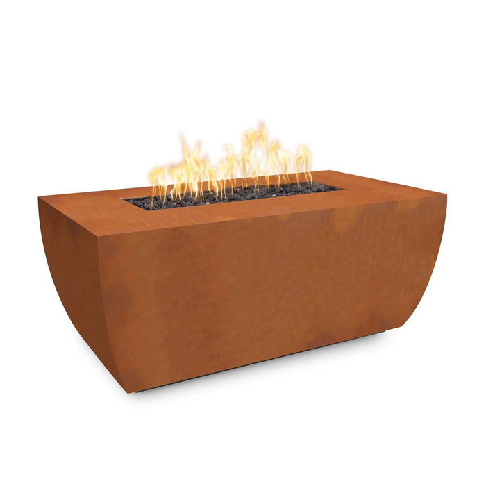 Electric fire pit | The Outdoor Plus - Avalon Corten 24” Tall Fire Pit