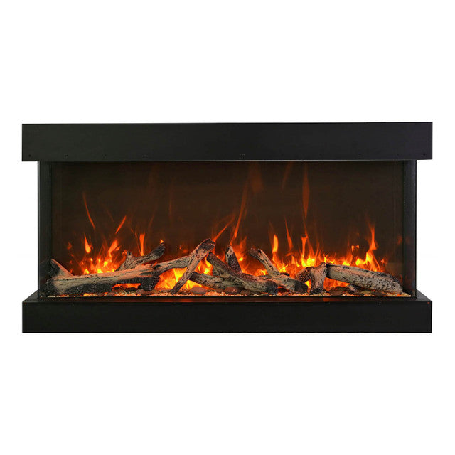 Amantii 72" Tru-View XL XT Indoor Outdoor 3 Sided Electric Fireplace