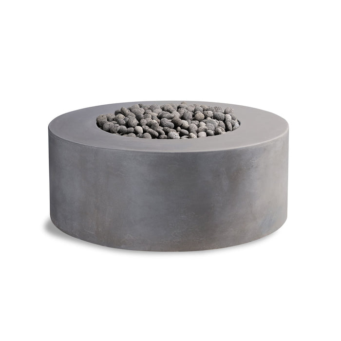 Crete Design Kylindros 42" Cylinder Concrete Fire Pit Table