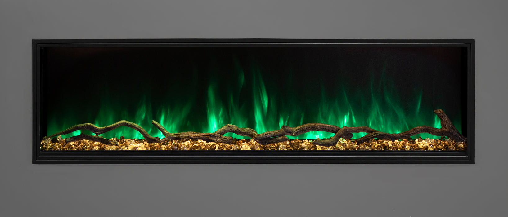 Modern Flames Landscape Pro Slim 96" Built In Electric Fireplace