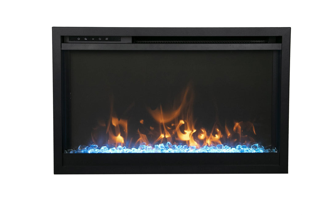 Amantii 30" Traditional Extra slim Modern Smart Electric Fireplace