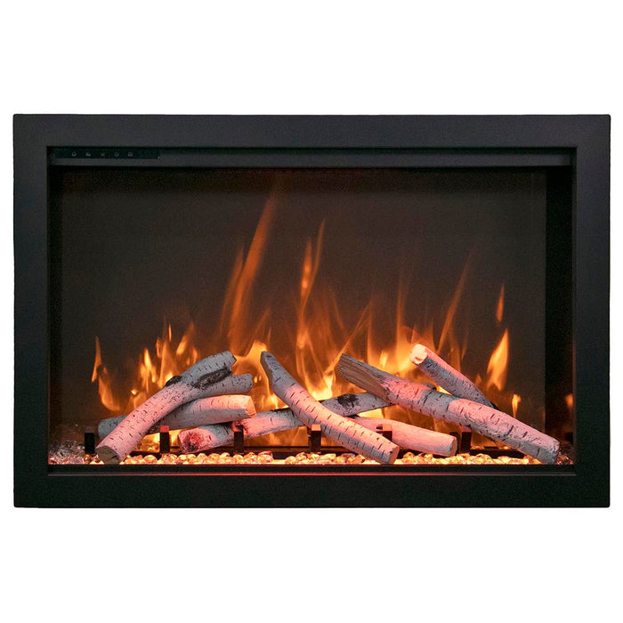 Amantii 33" Traditional Bespoke Smart Indoor Outdoor Electric Fireplace