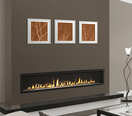 Majestic Echelon II 72 Inch Linear Direct Vent Gas Fireplace - ECHEL72IN-C