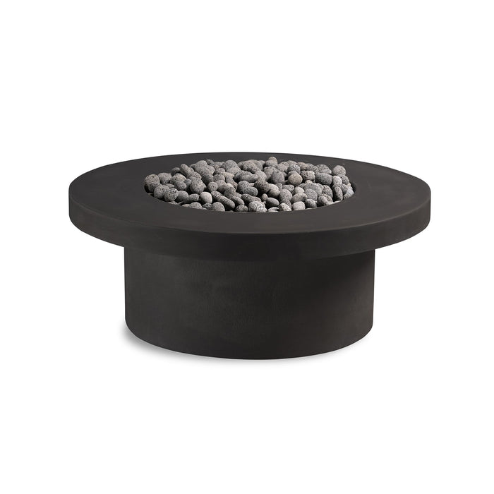 Crete Design Mirasol 42" Circular Concrete Fire Pit Table