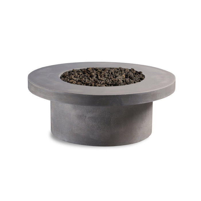 Crete Design Mirasol 36" Circular Concrete Fire Pit Table