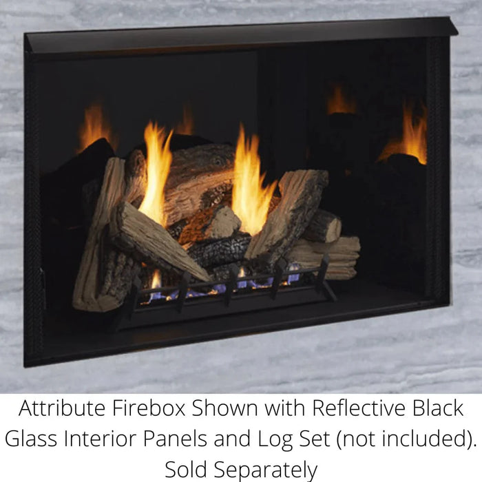 Monessen 42" Attribute Universal Circulating Vent-Free Firebox with Radiant Face and Multitonal Reversible Interior Panels