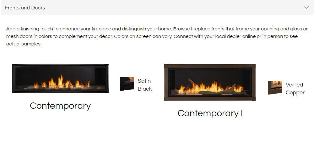 Monessen 48" Artisan Double-Sided Vent-Free Linear Gas Fireplace with IPI Plus Electronic Ignition and Remote Control