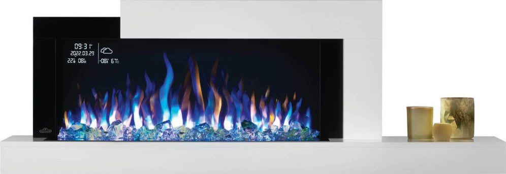 Napoleon Stylus Cara Elite Multi-View Connected Wall Hanging Electric Fireplace