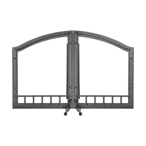 Napoleon Arched Wrought Iron Double Door for High Country