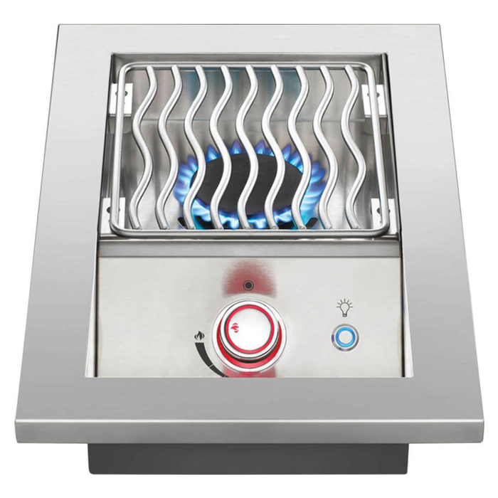 Napoleon 700 Series 10-Inch Single Range Built-In Top Burner with Stainless Steel Cover - BIB10RT