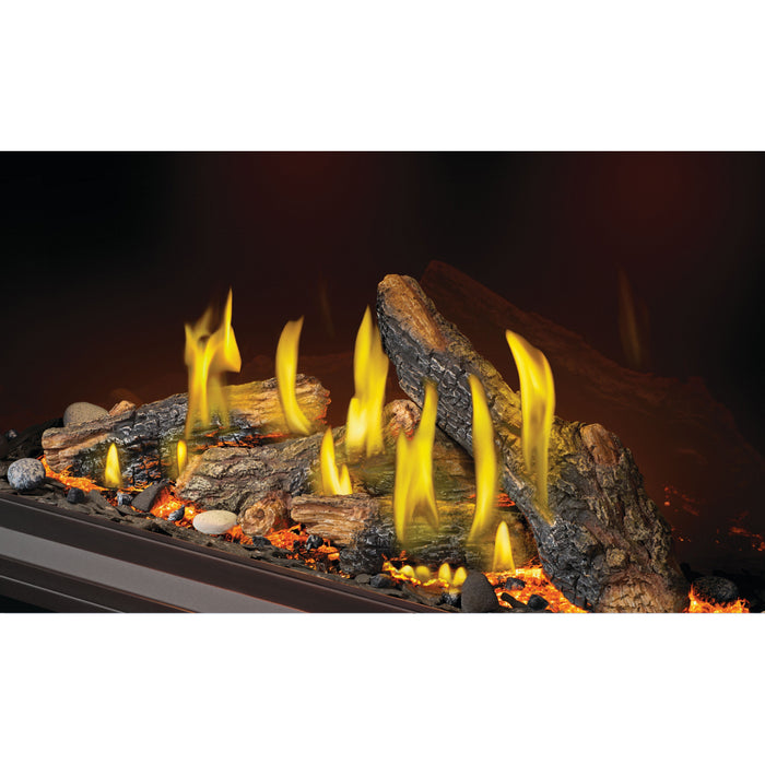 Napoleon Oak Luminous Log Burner Kit with Woodland Media Kit - OLKTLV74L