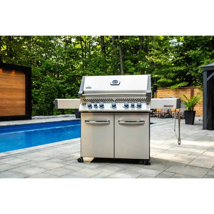 Napoleon Prestige 665 Gas Grill with Infrared Side & Rear Burners - P665RSIB