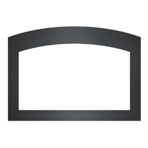 Napoleon Small Arched 4-Sided Faceplate (for use with 3-Sided Backerplate), Black