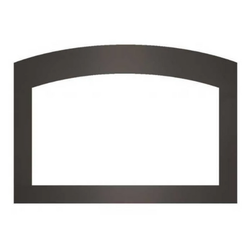 Napoleon Small Arched 4-Sided Faceplate (for use with 3-Sided Backerplate), Charcoal