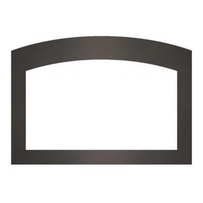 Napoleon Small Arched 4-Sided Faceplate (for use with 3-Sided Backerplate), Charcoal