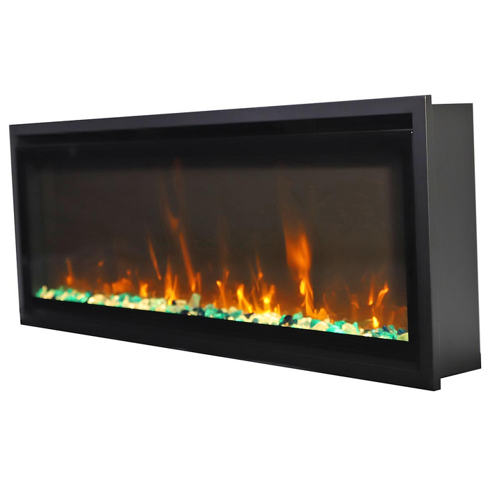 Remii 45" Wall Mount-SLIM Smart Electric Fireplace - Wifi Enabled