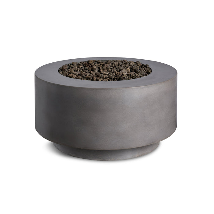 Crete Design Rund 36" Cylindrical Concrete Fire Bowl