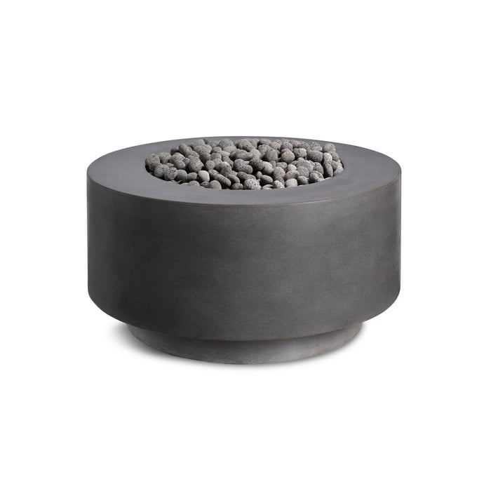 Crete Design Rund 30" Cylindrical Concrete Fire Bowl