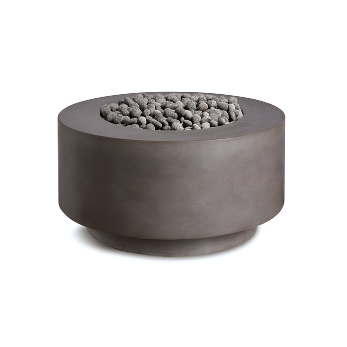 Crete Design Rund 42" Cylindrical Concrete Fire Bowl