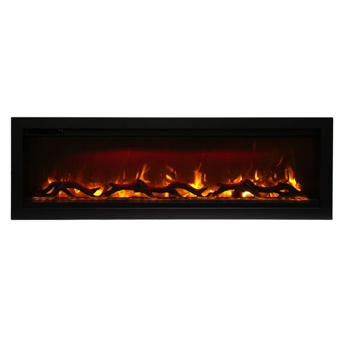 Amantii 50" Symmetry 3.0 Built-in Modern Linear Indoor Outdoor Electric Fireplace