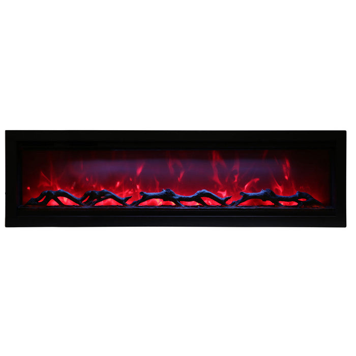 Amantii 60" Symmetry 3.0 Built-in Modern Linear Outdoor Electric Fireplace