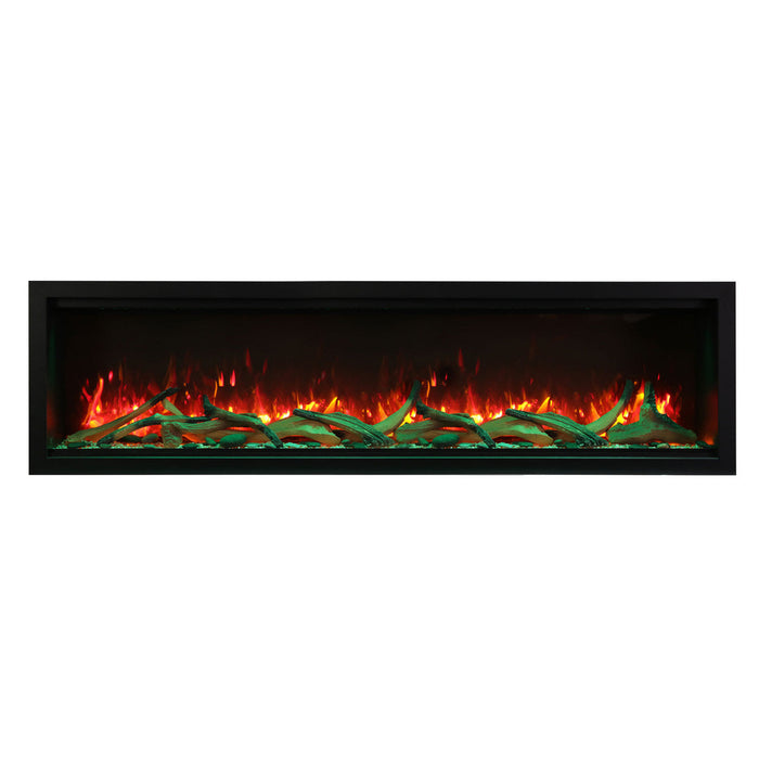 Amantii 50" Symmetry SYM-50-XT Built in Smart Extra Tall Inddor Outdoor Electric Fireplace